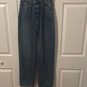 Madewell Women's Straight Leg Jeans - Blue